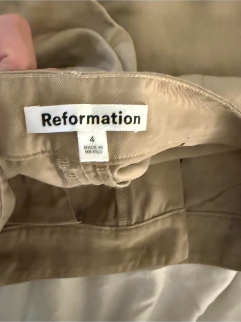 Reformation Mason pants - Size 4